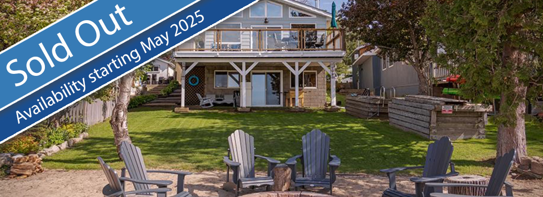 grandview beach retreat georgian bay cottage rental