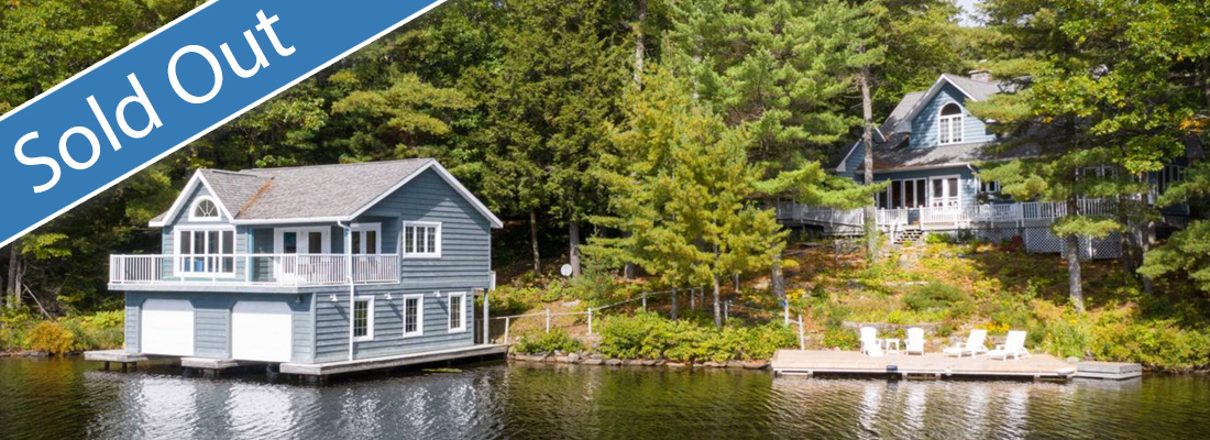 wildflower lake muskoka cottage rental